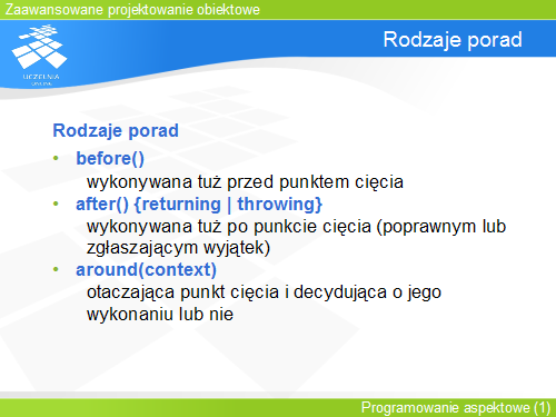 Rodzaje porad