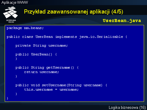 Przykład zaawansowanej aplikacji (4/5)