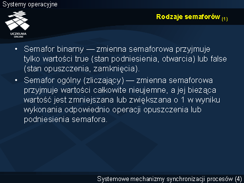 Rodzaje semaforów (1)