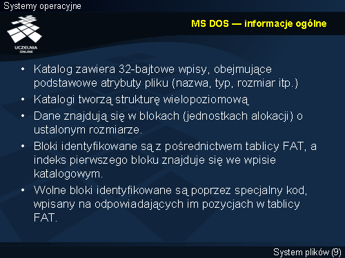 MS DOS — informacje ogólne