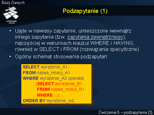 Podzapytanie (1)