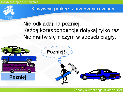 Klasyczne praktyki zarządzania czasem(5)