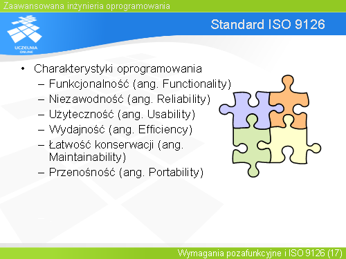 Standard ISO 9126(3)