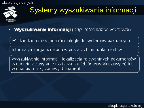 Systemy wyszukiwania informacji