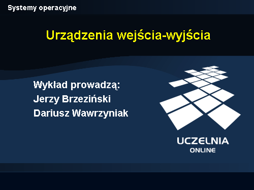 Systemy operacyjne
