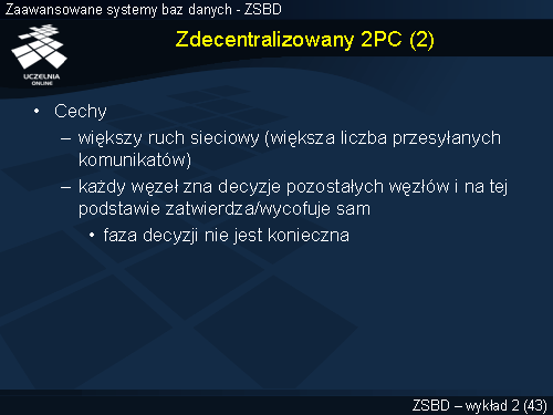 Zdecentralizowany 2PC (2)