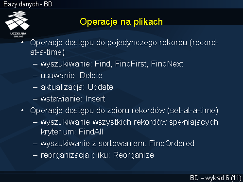 Operacje na plikach