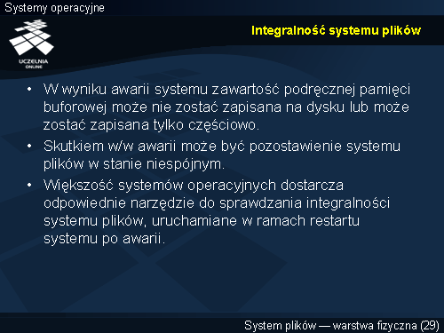 Integralność systemu plików