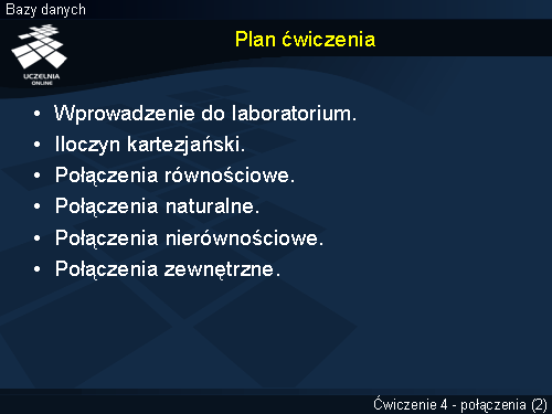 Plan ćwiczenia