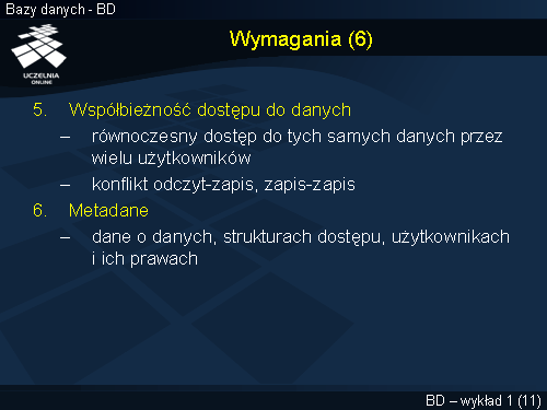 Wymagania (6)
