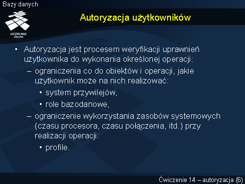 Autoryzacja użytkowników