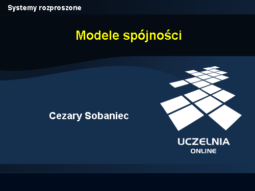 Systemy rozproszone