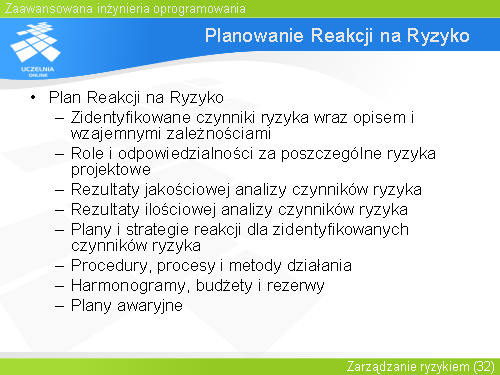 Planowanie Reakcji na Ryzyko(5)