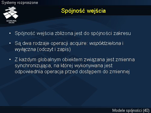 Spójność wejścia