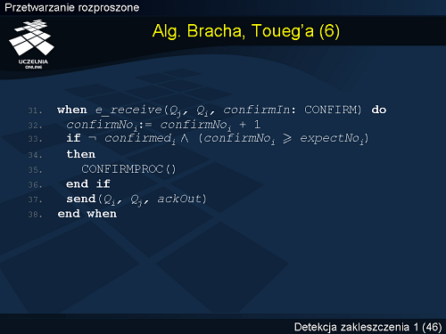 Algorytm Bracha, Toueg’a (6)