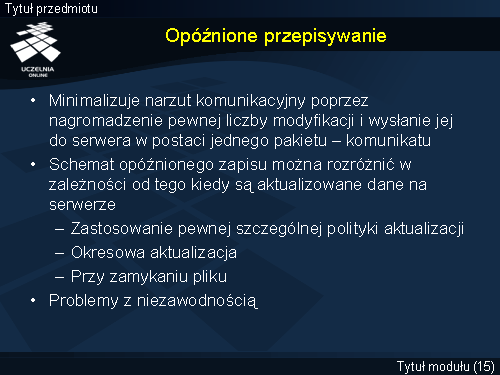 Opóźnione przepisywanie