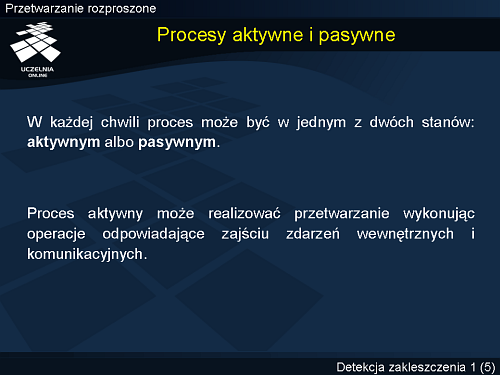 Procesy aktywne i pasywne