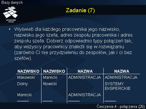 Zadanie (7)