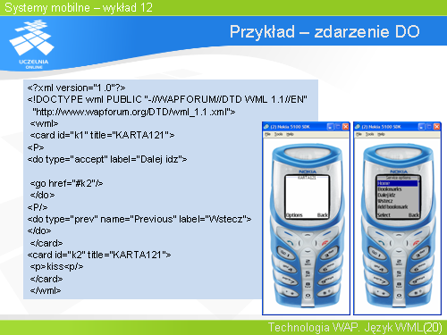 Przyklad – zdarzenie DO