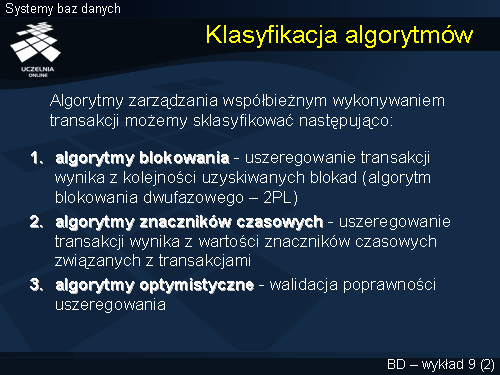 Klasyfikacja algorytmów