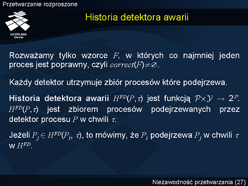 Historia detektora awarii