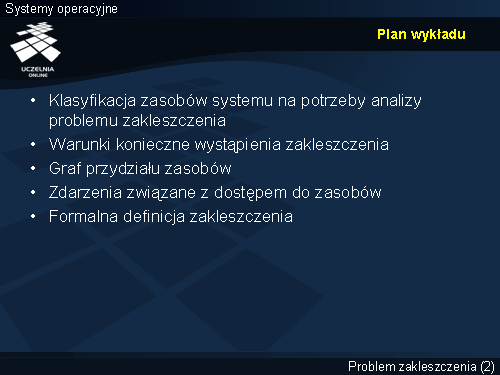 Plan wykładu