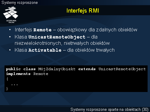 Interfejs RMI