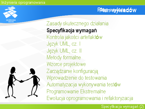 Plan wykładów
