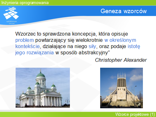 Geneza wzorców
