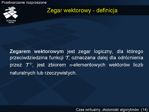 Zegar wektorowy - definicja