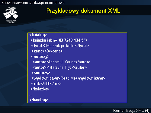 Przykładowy dokument XML