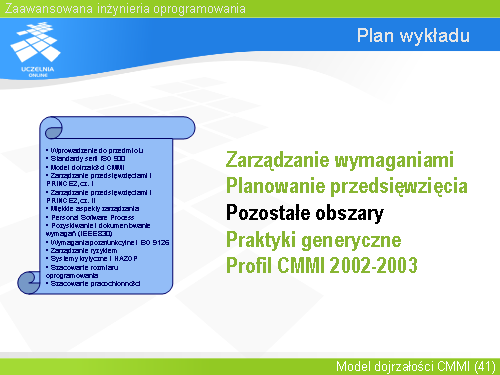 Plan wykładu