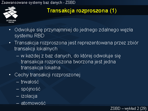 Transakcja rozproszona (1)
