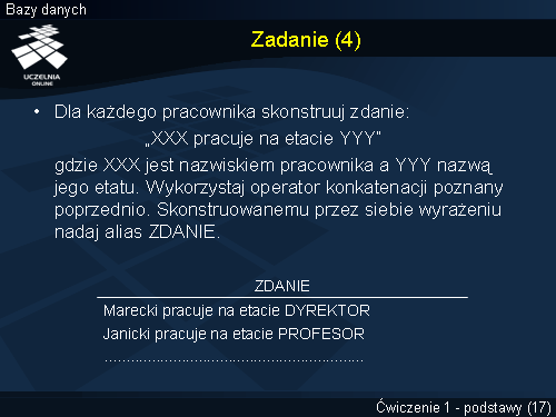 Zadanie (4)