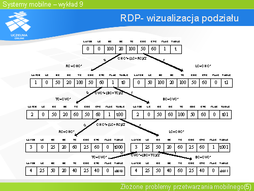 RDP- wizualizacja podzialu