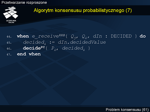 Algorytm konsensusu probabilistycznego (7)
