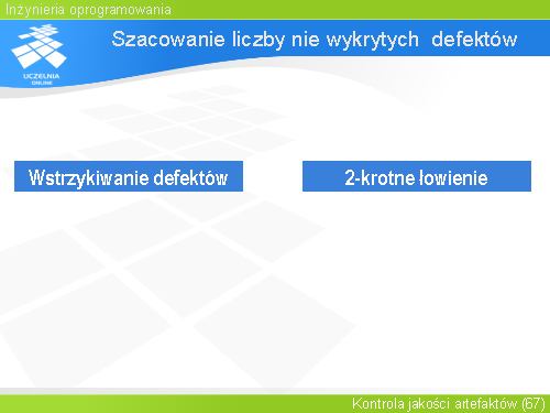Szacowanie liczby nie wykrytych defektów