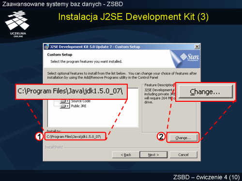 Instalacja J2SE Development Kit (3)