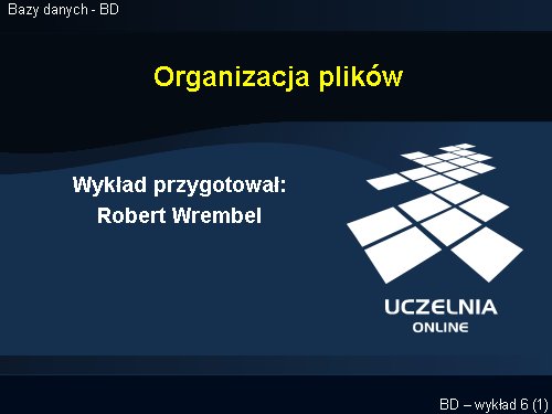 Organizacja plików
