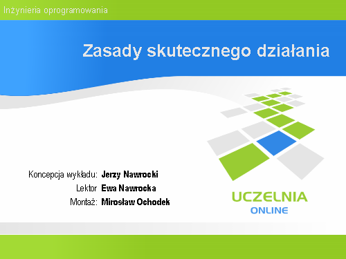 Zasady skutecznego działania