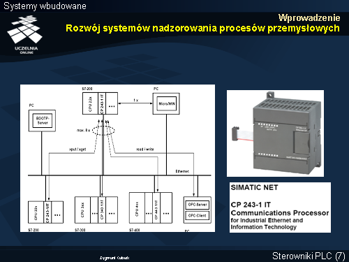 Wprowadzenie Rozwój systemów nadzorowania procesów przemysłowych