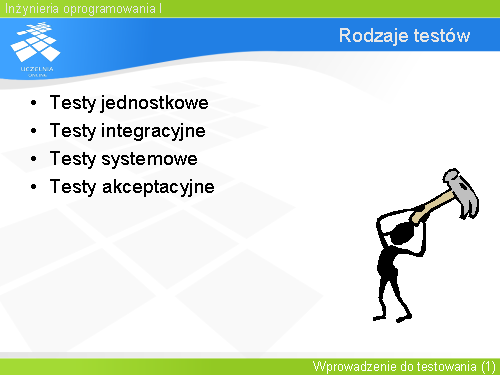 Rodzaje testów