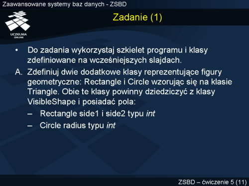 Zadanie (1)