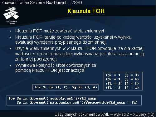 Klauzula FOR