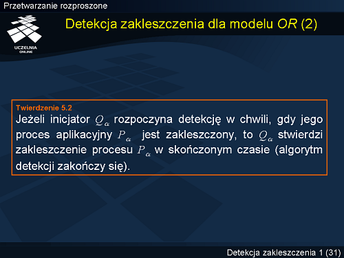 Detekcja zakleszczenia dla modelu OR (2)