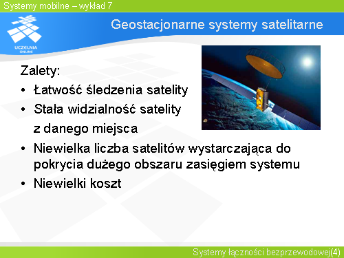 Geostacjonarne systemy satelitarne