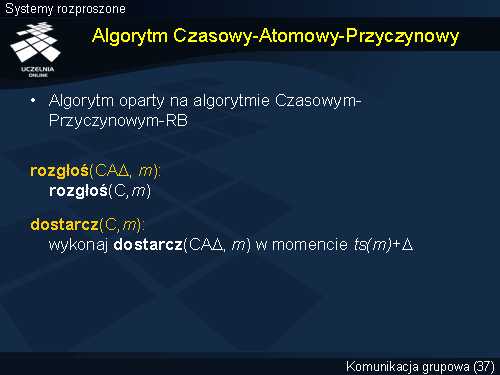 Algorytm Czasowy-Atomowy-Przyczynowy