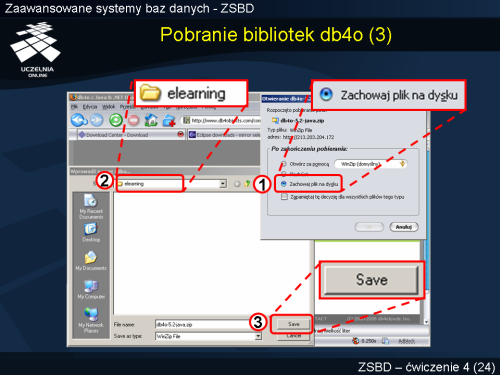 Pobranie bibliotek db4o (3)