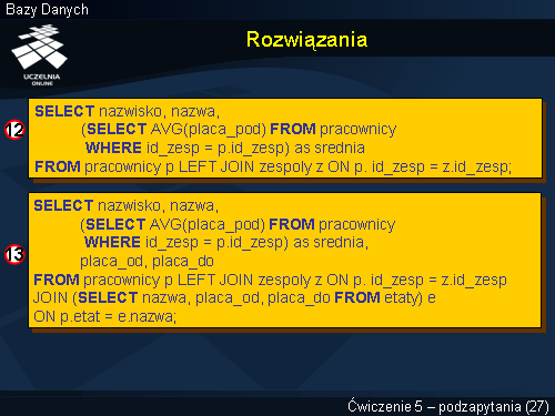 Rozwiązania