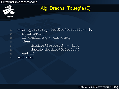 Algorytm Bracha, Toueg’a (5)